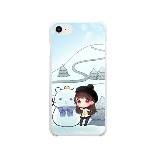 2019年冬会長ＤＶＤのスマホケース Clear Smartphone Case