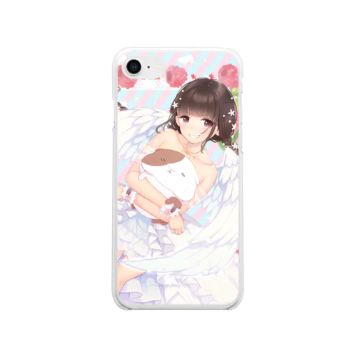 天使な綾香さん Clear Smartphone Case