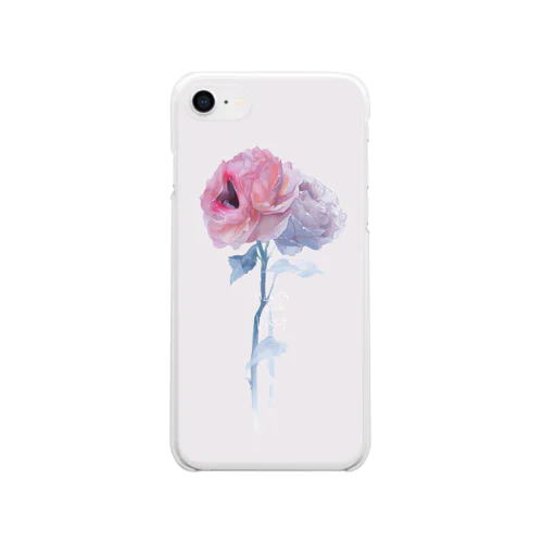 おくちばらちゃん Clear Smartphone Case