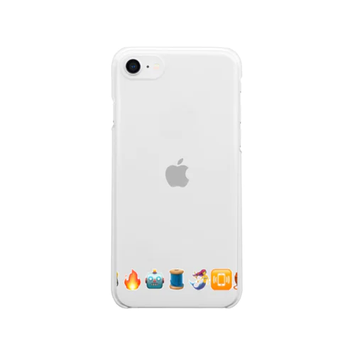 日本語MIX Clear Smartphone Case