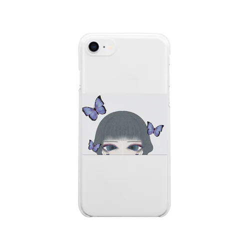 Blue Doll tithim. Clear Smartphone Case