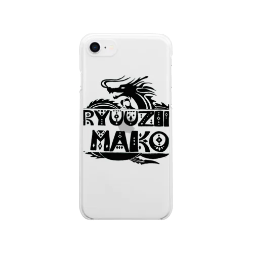 龍神MAKOオリジナルグッズ Clear Smartphone Case
