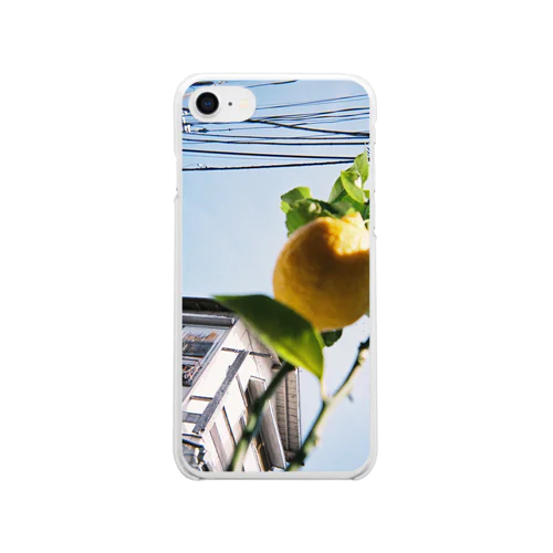檸檬と空 Clear Smartphone Case