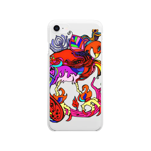 セクシー鳥 Clear Smartphone Case