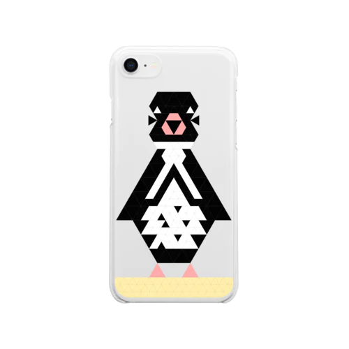 T.フンボルトペンギン Clear Smartphone Case