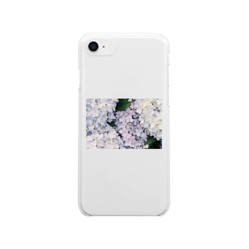 紫陽花 Clear Smartphone Case