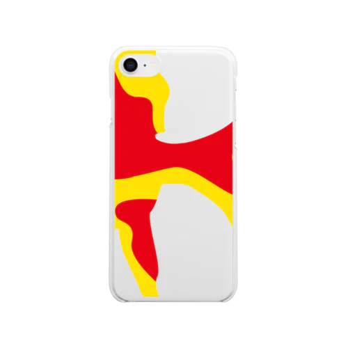 赤黄金魚くん Clear Smartphone Case