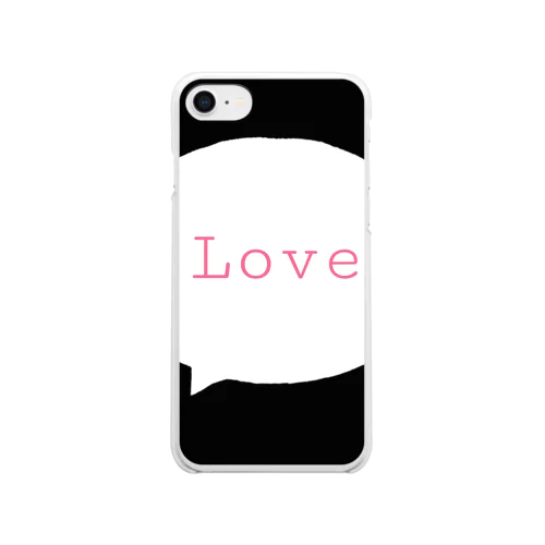 しんぷる Clear Smartphone Case