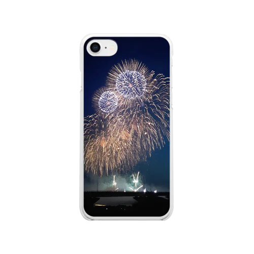 長岡花火 2019 Clear Smartphone Case