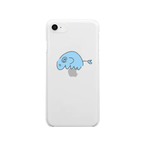 ぞうさんくん Clear Smartphone Case