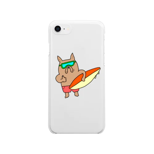 サーファーミルミル🌊 Clear Smartphone Case