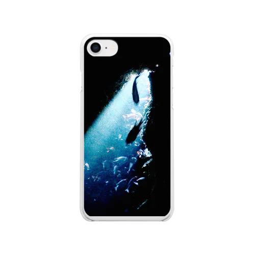 隙間から見えるきらきら。 Clear Smartphone Case