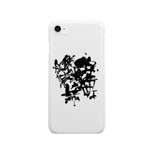 救済はない Clear Smartphone Case