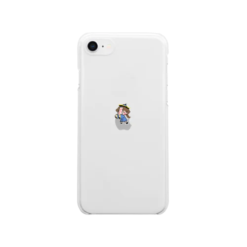 あおいろキョンシー Clear Smartphone Case