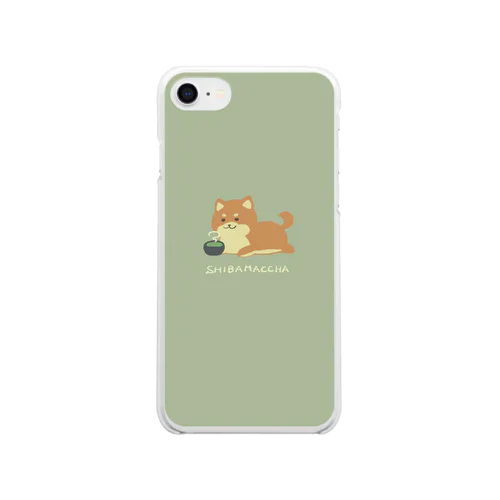 しば抹茶 Clear Smartphone Case