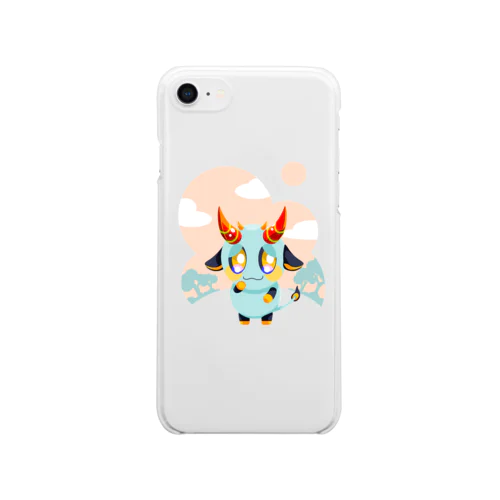 うしおに Clear Smartphone Case