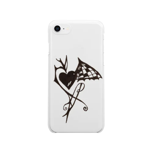 ハート Clear Smartphone Case