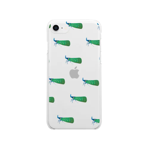 テングビワハゴロモちゃん（青）いっぱい Clear Smartphone Case