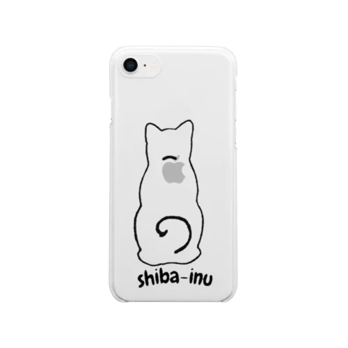 柴犬 Clear Smartphone Case
