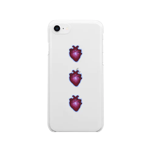 心臓 Clear Smartphone Case