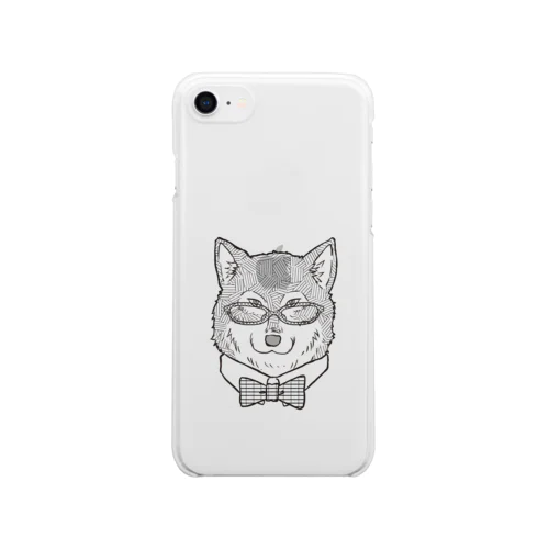 wolf Clear Smartphone Case