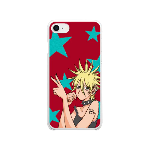 punk boy Clear Smartphone Case
