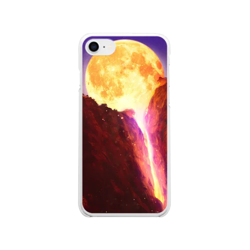 皆様に幸せがやってきますように祈りをこめて Clear Smartphone Case