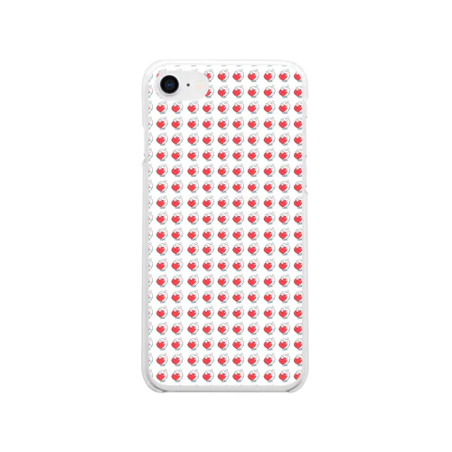 ハート Clear Smartphone Case