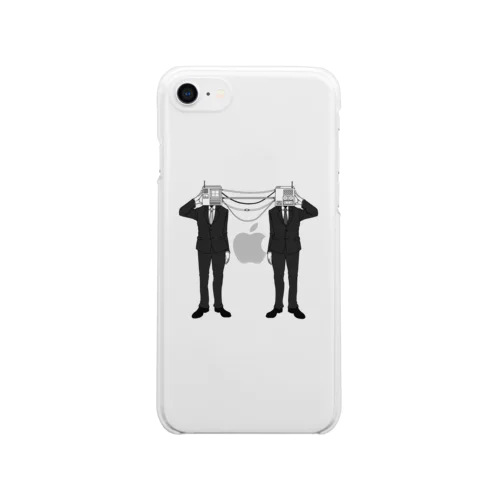 オブジェクトヘッズ・通電 Clear Smartphone Case
