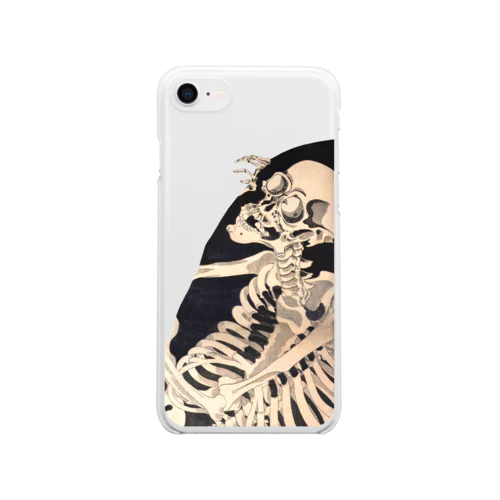 歌川国芳/相馬の古内裏 Clear Smartphone Case