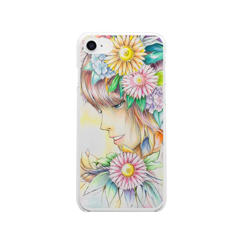 光へ Clear Smartphone Case
