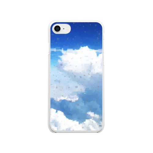 快適な空の旅デザイン　改 Clear Smartphone Case