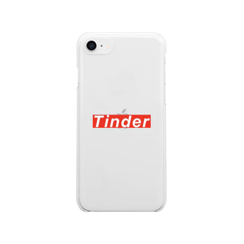 Tinderグッズbyじゅんじゅん@配信者✨👾✨ Clear Smartphone Case