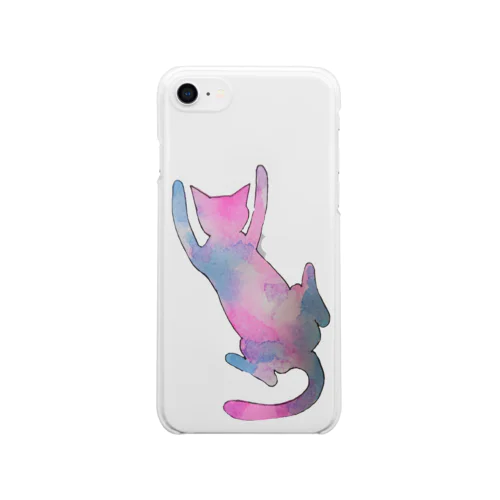 夜空色のみーたん Clear Smartphone Case