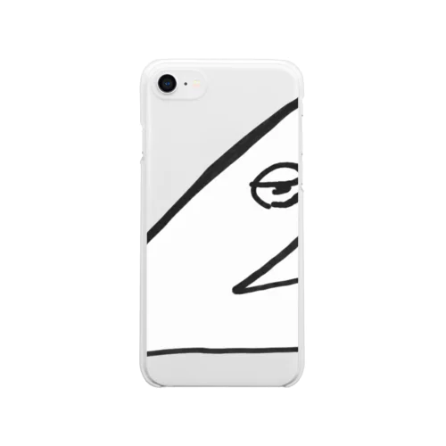 やるせくん Clear Smartphone Case