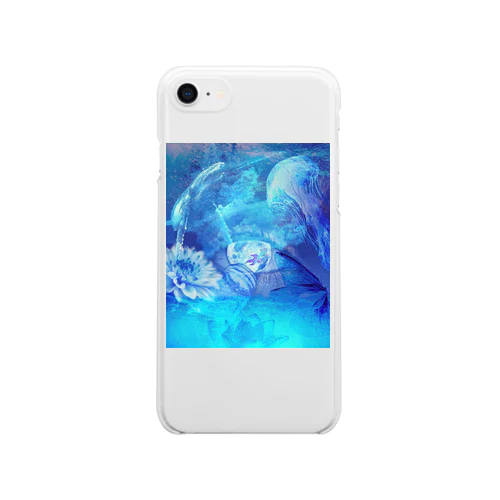 夏。私の目に映るもの。「儚」 Clear Smartphone Case