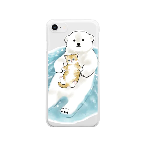 愛の漂着時 Clear Smartphone Case