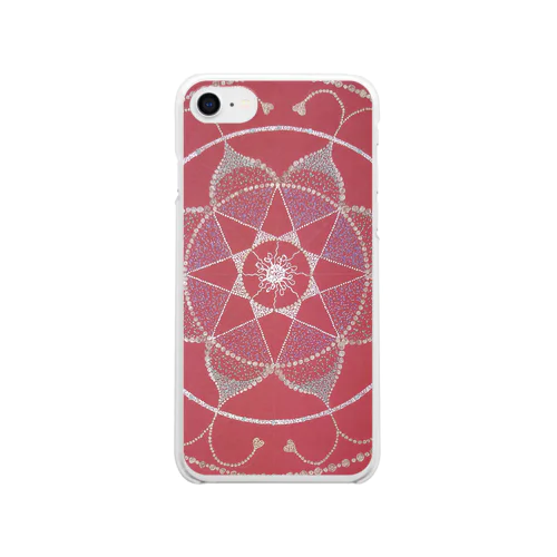 光の華 Clear Smartphone Case