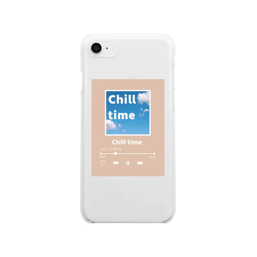 Chill time  Clear Smartphone Case