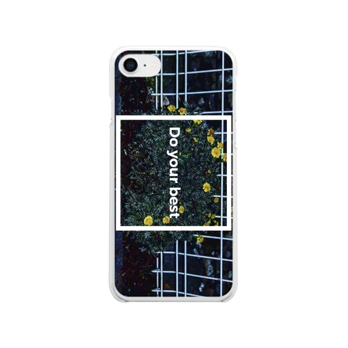 do your best Clear Smartphone Case