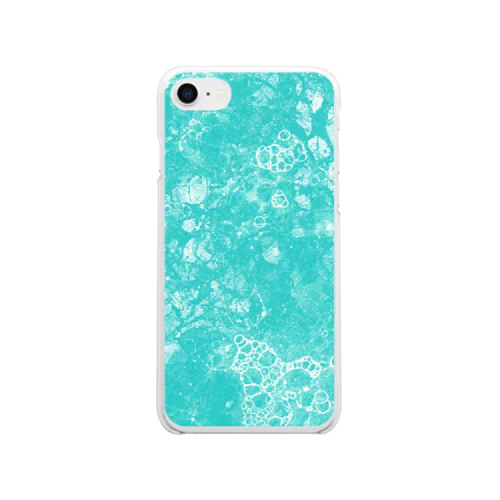 気泡 Clear Smartphone Case