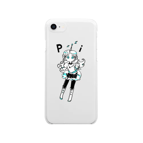 ピピぴ Clear Smartphone Case