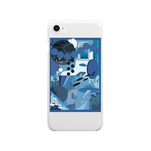 宇宙戦争 Clear Smartphone Case