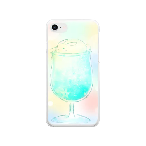 くりーむそーだ Clear Smartphone Case