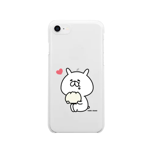 ゆるうさぎ はむはむ3 Clear Smartphone Case
