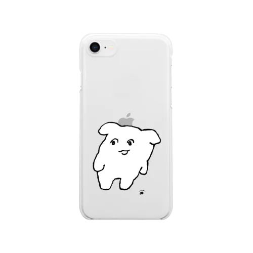 よよ(しろ) Clear Smartphone Case