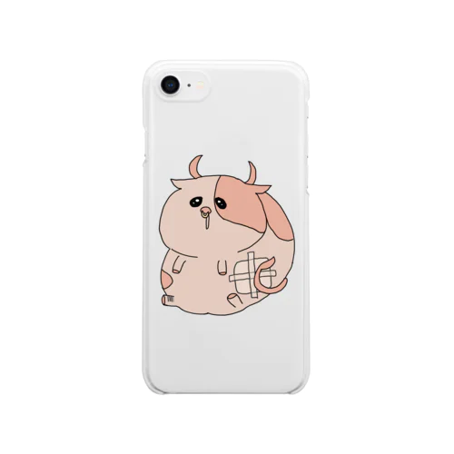 うし(pink) Clear Smartphone Case