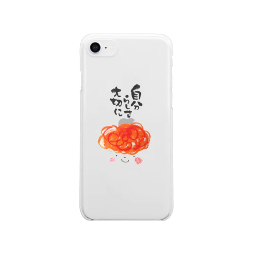 もじゃもじゃくん Clear Smartphone Case