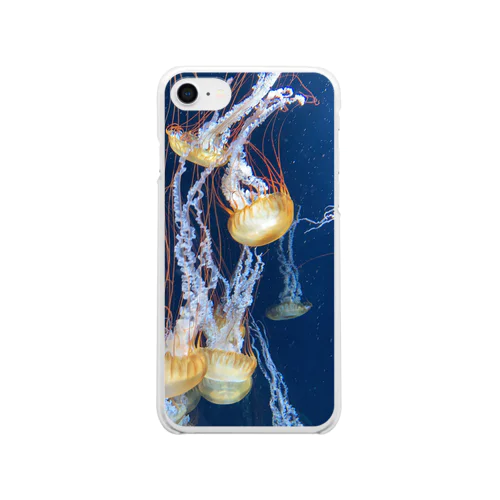 パシパシパシフィック Clear Smartphone Case