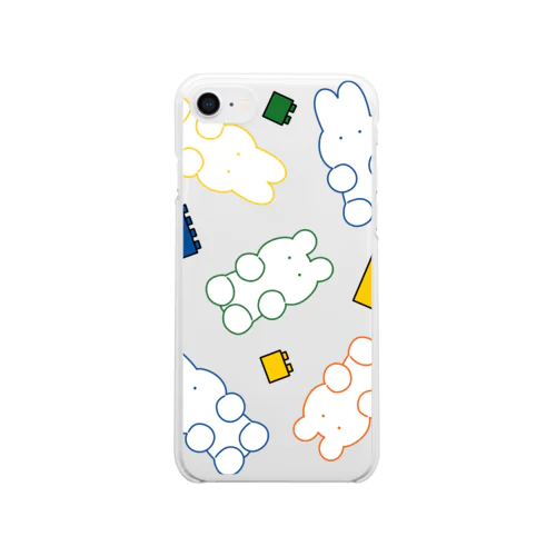 グミたち/カラフル2 Clear Smartphone Case